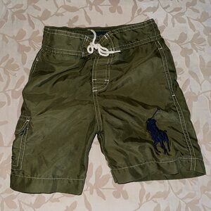 Polo swim trunks